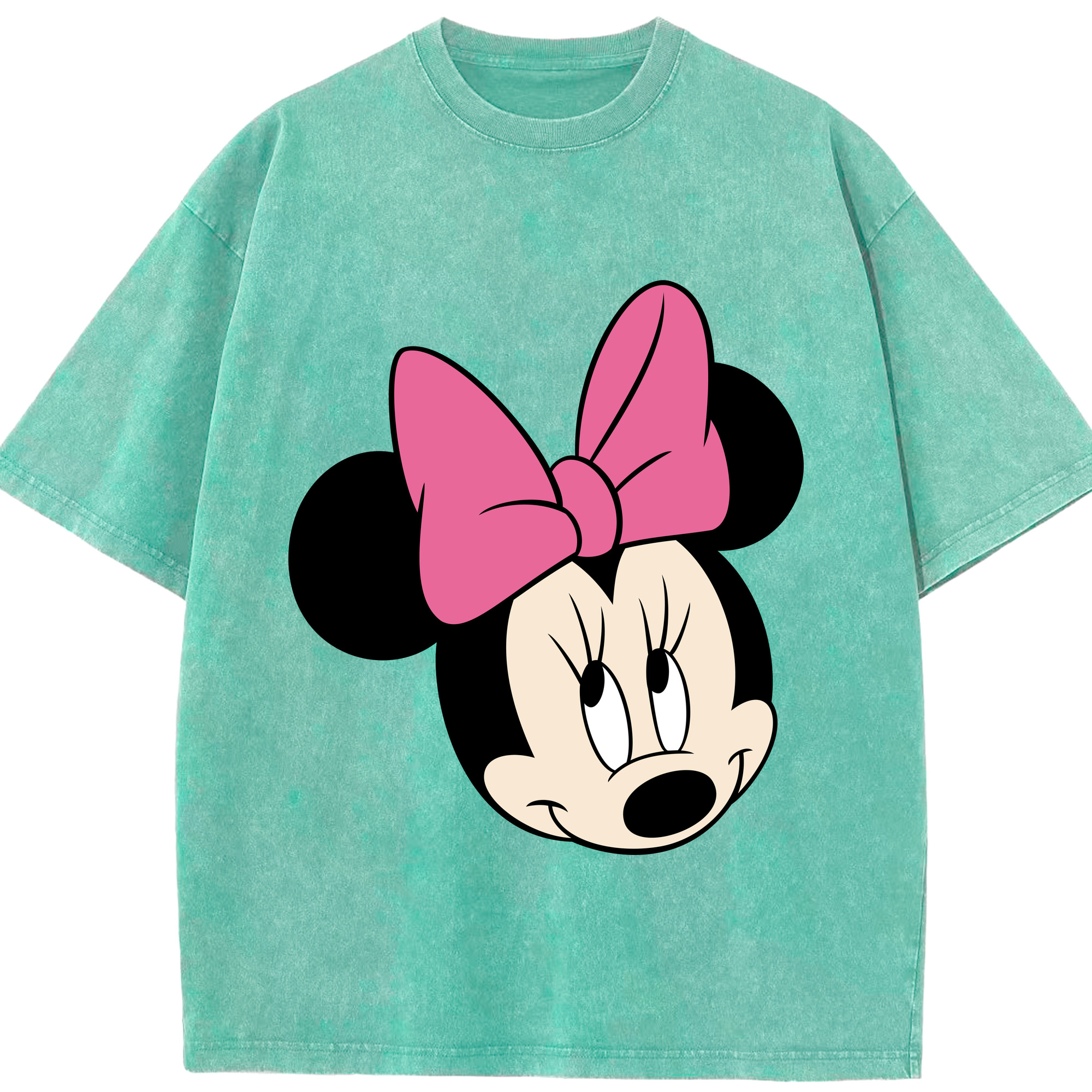 （画像用） ミッキーマウス Mickey Mouse 綿100% ヴィンテージ風 半袖Tシャツ（フロントプリント）